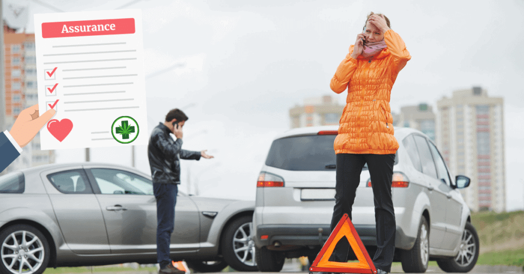 couverture d'assurance cannabis médical après un accident de voiture