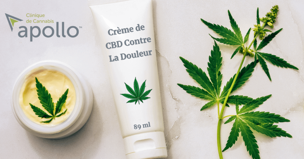 Crème de CBD Contre La Douleur