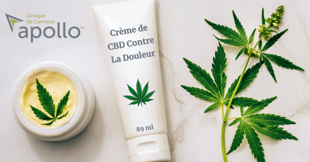 Crème de CBD Contre La Douleur